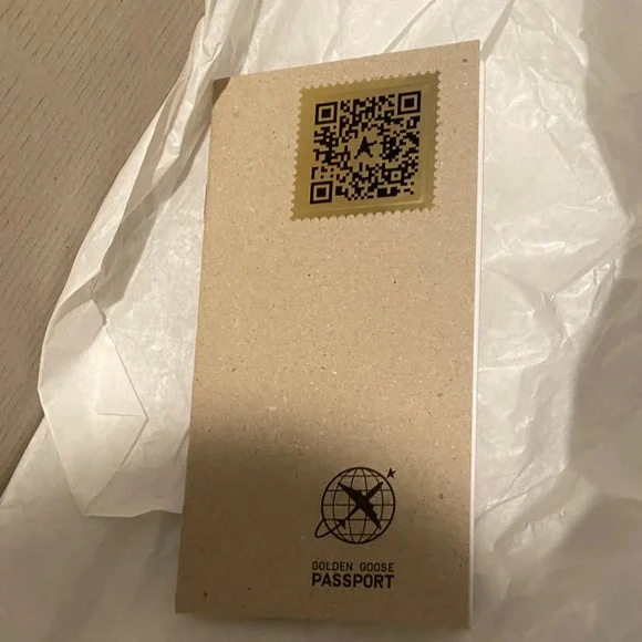 Golden Goose White Sneakers with Gold Star Accent - Picture 6 of 7